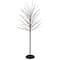 5ft. Pre-Lit Black Twig Artificial Christmas Tree, Warm White LED Lights